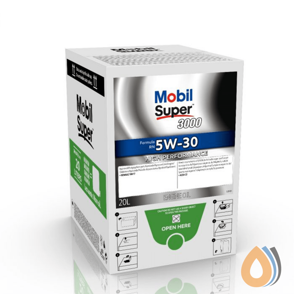 Mobil Super 3000 FORMULA RN 5W-30 Bag-in-Box