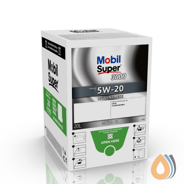Mobil Super 3000 FORMULA F 5W20 Bag-in-Box