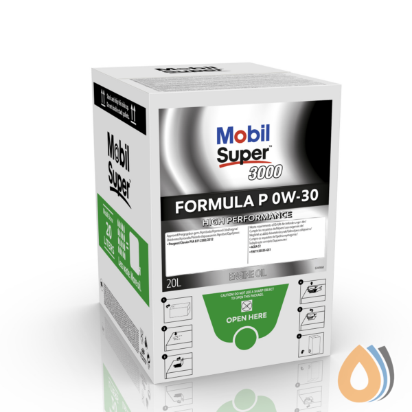 Mobil Super 3000 FORMULA P 0W30 Bag-in-Box
