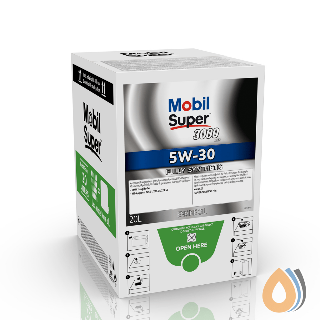 Mobil Super 3000 XE1 5W30 Bag-in-Box