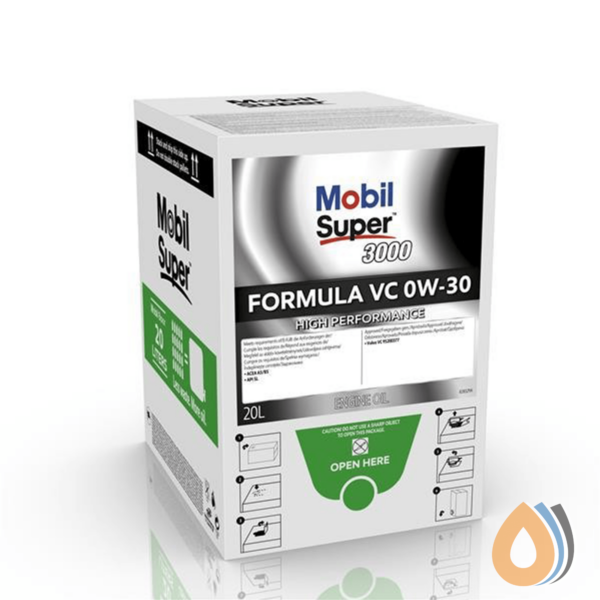 Mobil Super 3000 FORMULA VC 0W30 Bag-in-Box